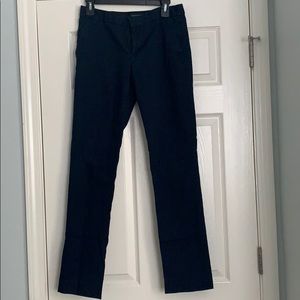 Banana Republic Navy straight leg dress pants